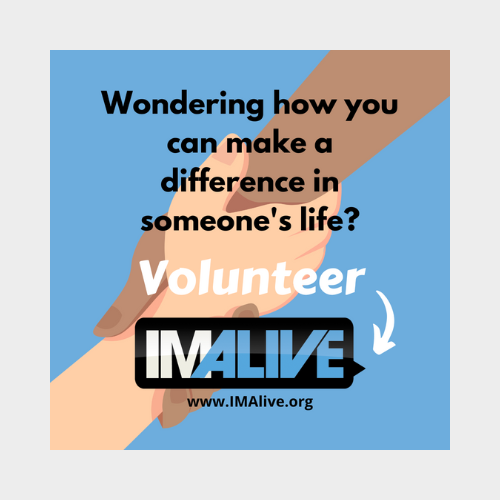 IMAlive non-profit infographic image